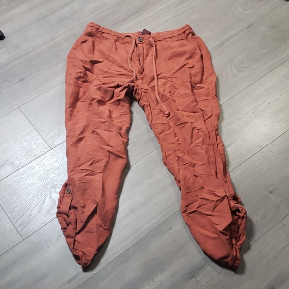 Merona Pants - Merona Cargo Pants - Large - Orange